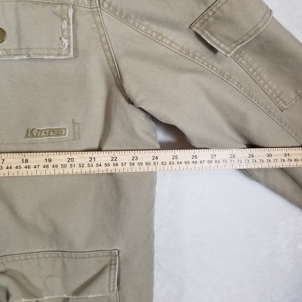 Kirra Jacket Men‎ XL Tan Cotton Canvas Quilted Legendary Pointbreak Utility Coat - Picture 7 of 9